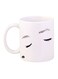 Eyes Printed Coffee Mug White/Black