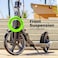 Aero Big Wheels Kick Scooter For Kids Ages 8-12, Teens and Adults. Commuter Adult Scooters with Hand Brake, Rubber Mat, Shock Absorption, Foldable and Height Adjustable