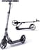 Aero Big Wheels Kick Scooter For Kids Ages 8-12, Teens and Adults. Commuter Adult Scooters with Hand Brake, Rubber Mat, Shock Absorption, Foldable and Height Adjustable