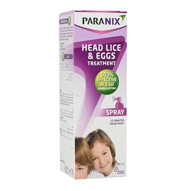 Paranix Head Lice &amp; Eggs Treatment Spray 100ml