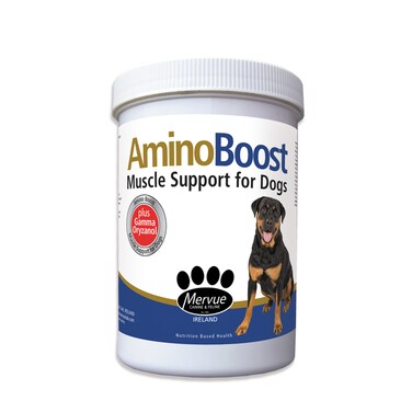 Mervue AminoBoost Muscle Support for Dogs   BCAA-Enriched Supplement for Muscle Growth, Recovery &amp; Performance 700g