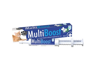 Mervue MultiBoost Vitamin &amp; Mineral Paste for Cats &ndash; Immune Support, Recovery &amp; Coat Care &ndash; 30ml






