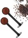 Multifunctional Plastic Coffee Measuring Tamping Spoon,Reusable Standing Coffee Scoops,Household Commercial Supplies