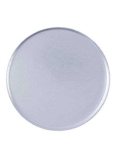 Aluminium Round Cake Tray With Lid Silver 280mm