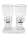 Double Cereal Dispenser White 3500ml