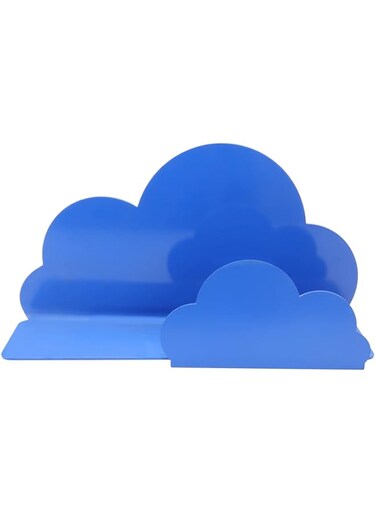 bpa Blue Cloud-Shaped Kid&#39;S Acrylic Shelf
