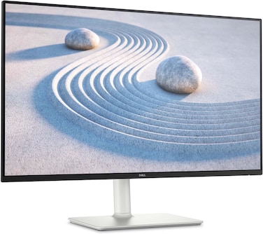 Dell S2725DS 27 Inch QHD (2560 x 1440) Monitor, 100Hz, IPS, 4ms, 99% sRGB, Height Adjustable, Built-in Speakers, DisplayPort, 2 x HDMI, White
