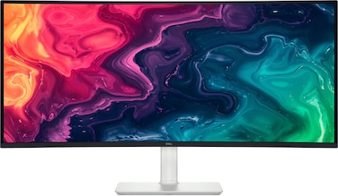 Dell 34 Plus USB-C S3425DW Monitor, 34" VA Display, UWQHD Resolution, 120Hz Refresh Rate, 1ms (GtG Extreme Mode) Response Time, Eye Comfort Technology, Anti-Glare, Black   210-BRMV
