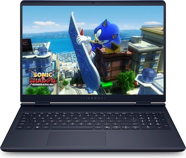 Alienware 16 Aurora Gaming Laptop, 16" WQXGA 120Hz ComfortView Plus Display, Intel Core 7 240H, 16GB RAM, 512GB SSD, NVIDIA GeForce RTX 5050 8GB GPU, English KB, Win 11, Interstellar Indigo