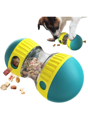 SAHENITEANA Dog Puzzle Toys Ideal Dog Toys To Keep Adjustable Dog Treat Dispensing Dog Food Puzzle Feeder to Entertain Your Pet,Dog Treat Ball For Boredom And Stimulating IQ Training
