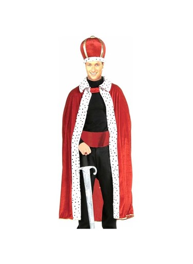 Forum Novelties Men's King Robe and Crown Costume