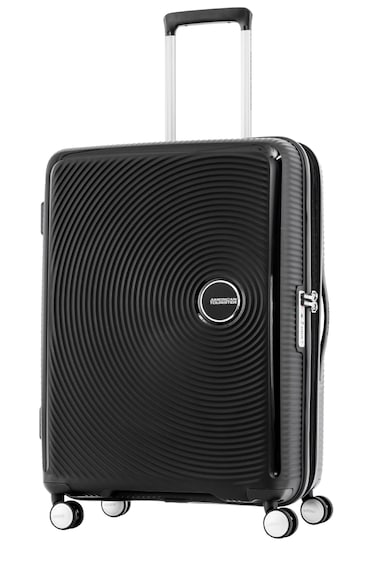 American Tourister Curio Spinner 69 cm - Black - 3 Years Global Warranty