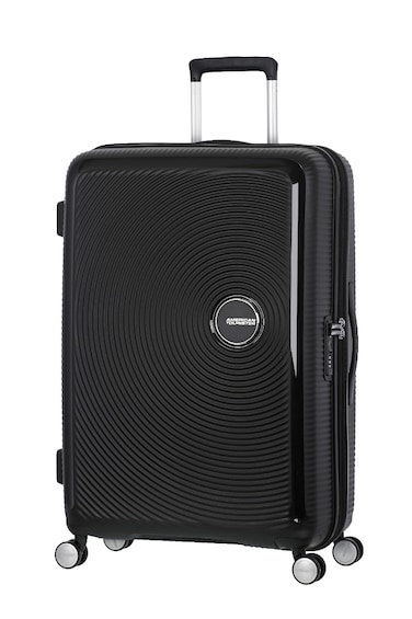 American Tourister Curio Spinner 80 cm - Black - 3 Years Global Warranty