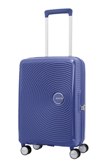 American Tourister Curio Spinner 55 cm - Ultramarine - 3 Years Global Warranty
