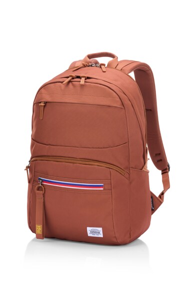 American Tourister Braydon Laptop Backpack 22L - Coral - 1 Year Global Warranty