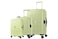 American Tourister Hundo Suitcase, Set of 3, (55 + 68 + 81 cm), 4 Spinner Wheels, Hard Top, Polypropylene, Frozen Matcha,Spacious Interior,TSA Lock,Expandable - 3 Years Global Warranty