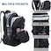 Tzowla Laptop Travel Backpack for Women Men,Water Resistant Anti-Theft College Backpacks Fits 15.6-17.3 Laptop/Notebook