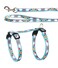 Flamingo Arwen Mouse Print Cat Harness &amp; Leash