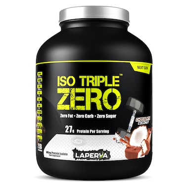 Laperva Iso Triple Zero Next Generation Whey Protein, Chocolate Coconut, 2 LB