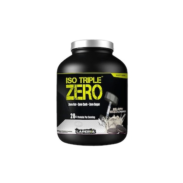 Laperva Iso Triple Zero Next Generation Whey Protein, Belgian Cookies and Cream, 4 LB