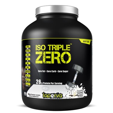 Laperva Iso Triple Zero Next Generation Whey Protein, Belgian Vanilla, 4 LB