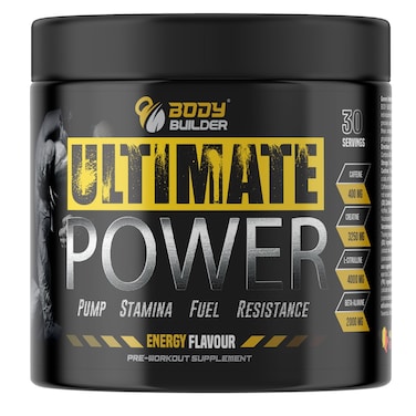 Body Builder Ultimate Power, Energy Flavour, 30