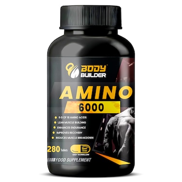 Body Builder Amino, 280 Tablets, 6000 mg