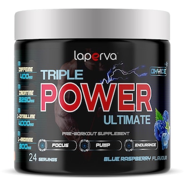 Laperva Triple Power Ultimate OXYICE, Blue Raspberry, 24