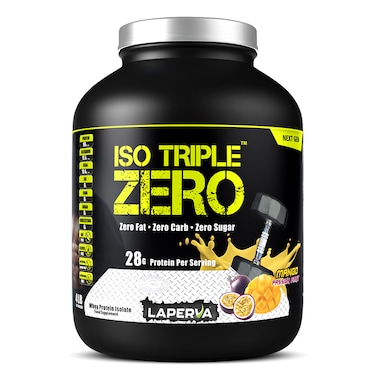 Laperva Iso Triple Zero Next Generation Whey Protein, Mango Passion Fruit, 4 LB