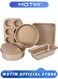 Non Stick Bakeware Baking Set 5 Piece Chef Size Baking Quality Baking Set Uniform Heating and Non Warping Technology