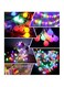 Gulfdealz Outdoor Indoor Battery Operated String LED String Lights for Bedroom Party Wedding, Plastic &ndash; Multicolor (3 Meter)