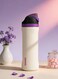 Insulated Stainless Steel Water Bottle with Straw for Sports and Travel, 24-Ounce Pink Purple 24 OZ