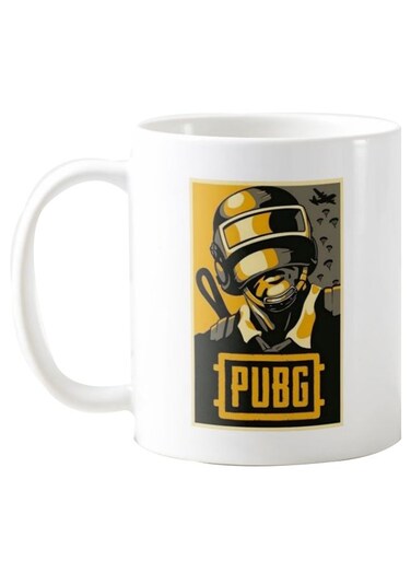 Piece Pubg Game Printed Mug White
