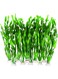 10 Pack Large Artificial Plastic Aquarium Plants, Fish Tank Accessories Decorations Plants with the Pedestal, Realistic Aquarium Seaweed Plant Decor, No Harm, No Fading (Green)