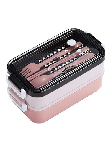 Leakproof Lunch Box Polypropylene Pink
