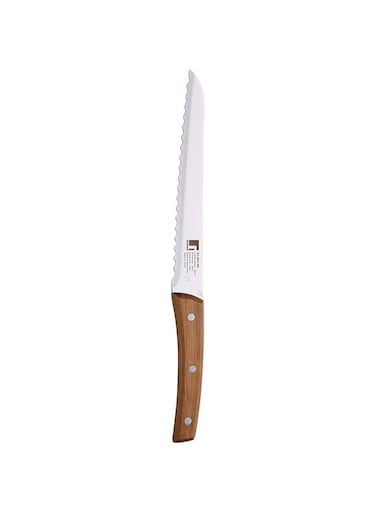 Bergner nature bread knife, silver, 20 cm, bg8854mm