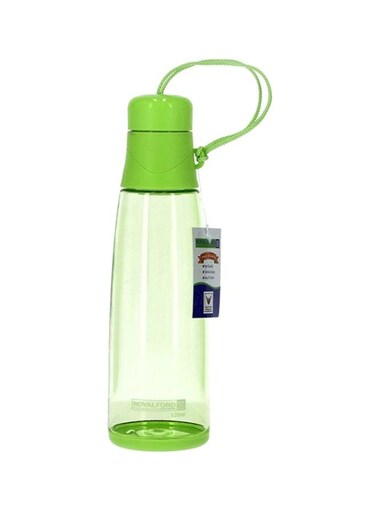 Water Bottle Green/Clear 520ml