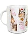 imPRESS White Ceramic Coffee Mug with Love Paris Design