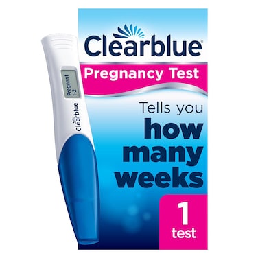 Clear Blue Digital Pregnancy Test Kit With Conception Indicator