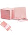 20 Pcs Microfiber Jewelry Pouch, Luxury Small Jewelry Gift Bags with Bow Tie Design for Bracelet Necklace Packaging, Envelope Style, Jewelry Packaging Bag with Strings and Divider, 8 * 8cm, Pink