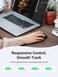 UGREEN Slim Wireless Mouse, Bluetooth5.0+2.4G, Silent, 4000 DPI Adjustable, Compact and Portable, Ultrafast Scrolling, for Office/Home/Study, Compatible with Windows, macOS, iOS, Android, Linux