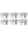 Metal Tins Cans, Bulk Storage Aluminum Jars, Round Food Tins Screw Top Refillable Containers for Storing Spices, Candies, Lip Balm, Candles Arts &amp; Crafts