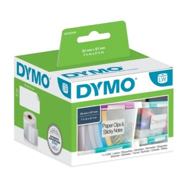 Dymo S0722540 Multi-Purpose Labels &ndash; 32 x 57mm