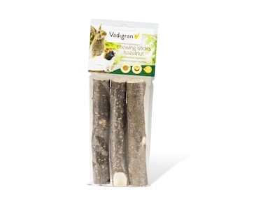 VADIGRAN  Chewing sticks hazelnut 15cm (3pcs)
