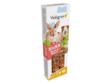 VADIGRAN  Snack StixX Maxi rabbit, guineapig&amp;hamster 150g(2)