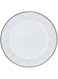 Shallow Porcelain Elegance Dessert Plate with Gold Rim, White, TS-H1-31, 20 cm