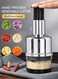 vegetable cutter, slicer and dicer, kitchen tool, creative gadget, hand-pressed vegetable cutter, garlic mincer, garlic mincer, garlic chopper, garlic press