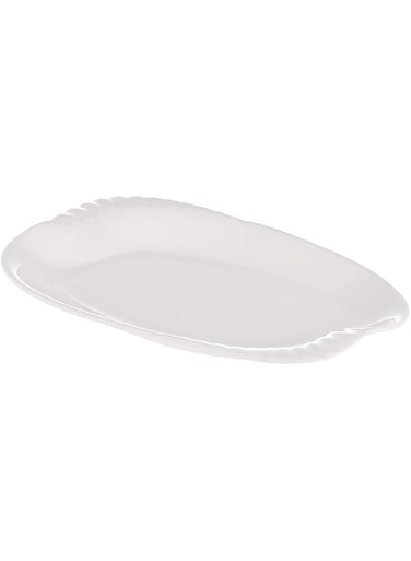 Servewell 8 Inch Horeca Bliss Snack Plate - White