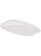 Servewell 8 Inch Horeca Bliss Snack Plate - White