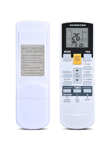 WDZP Air Conditioner Remote Compatible with O General Split AC Remote Control Model No :- AR-RAJ1E (Please Match The Image with Your Old Remote) (AC-107A)